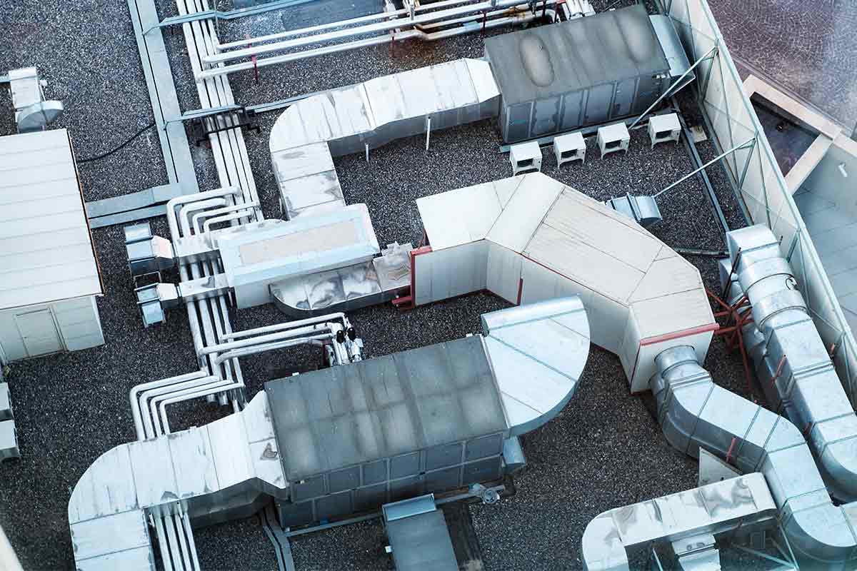 Hệ thống thông gió + lọc bụi tích hợp